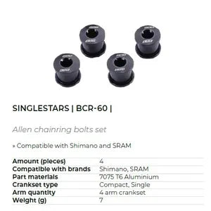 BBB Kedjedrevsbultar Chainring Bolts