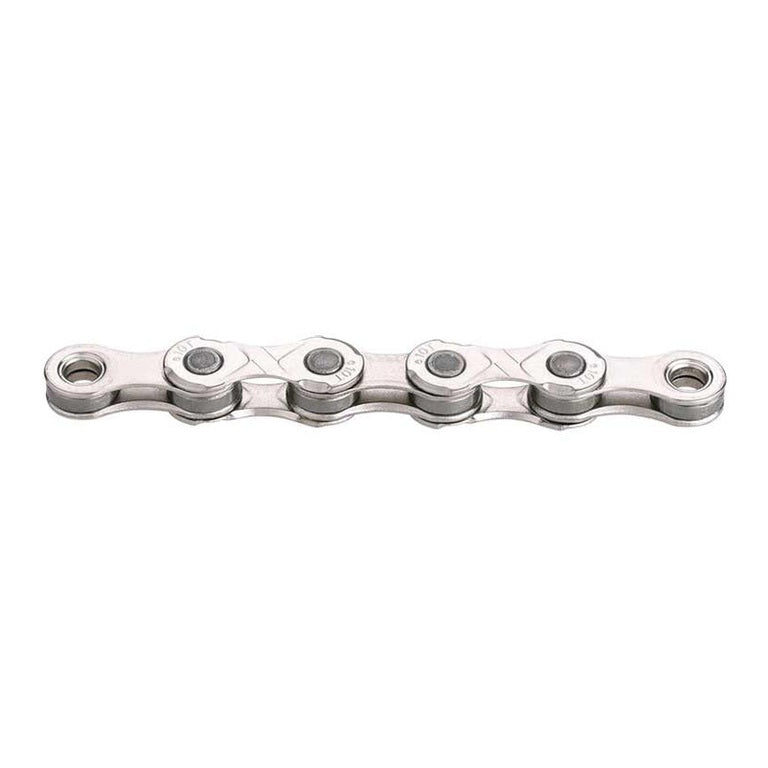 KMC Chain e10 Silver, For e-Bikes with mid-motors, highest reliability, high torsional rigidity, maximum durability 10 speed