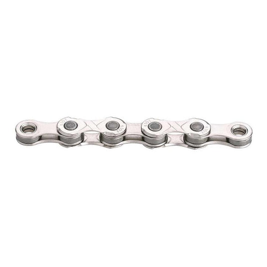 KMC Chain e10 Silver, For e-Bikes with mid-motors, highest reliability, high torsional rigidity, maximum durability 10 speed