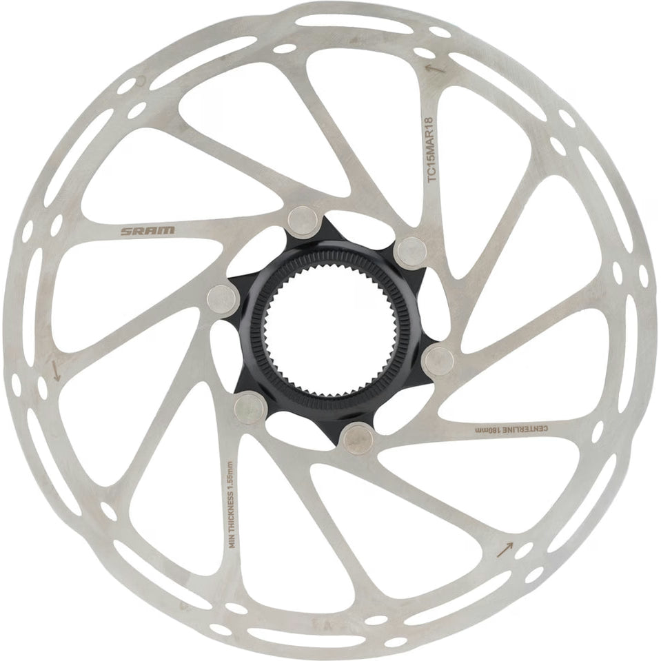 SRAM Centerline bromsskiva 160mm centerlock rounded