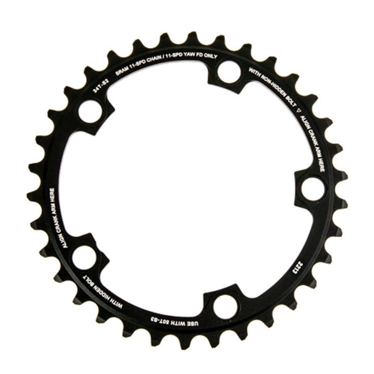 SRAM Chainring 110 mm Inner double 34T 5 holes