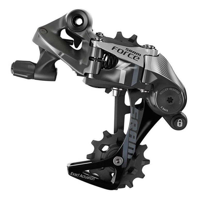 SRAM Rear derailleur Force 1 type 3.0 11 speed Long cage Grey